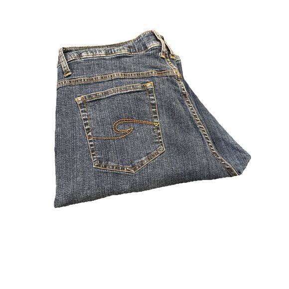 Rider's Jeans Women's Size 14 Long Bootcut Stretch Mid Rise Denim - Picture 12 of 13